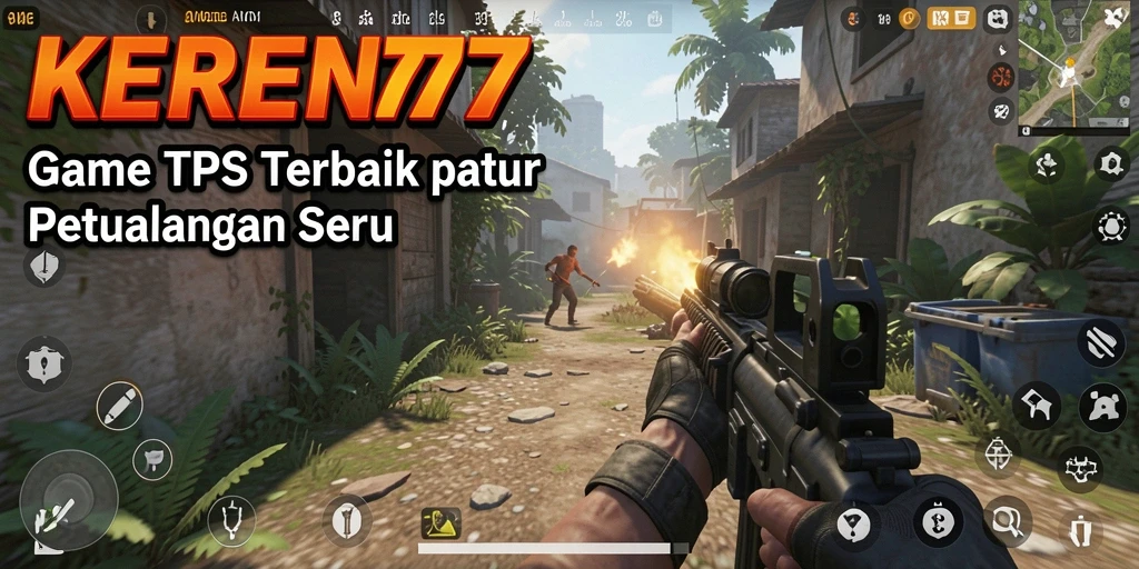 Tampilan menarik dari gameplay TPS yang beraksi di KEREN77.