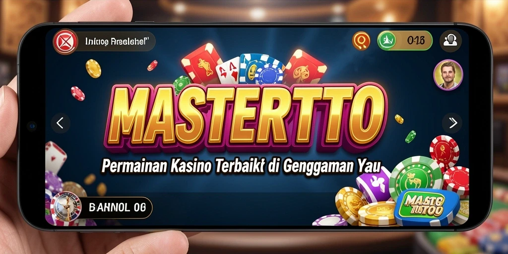 Tampilan utama MASTERTOTO menampilkan gameplay kasino yang menarik.