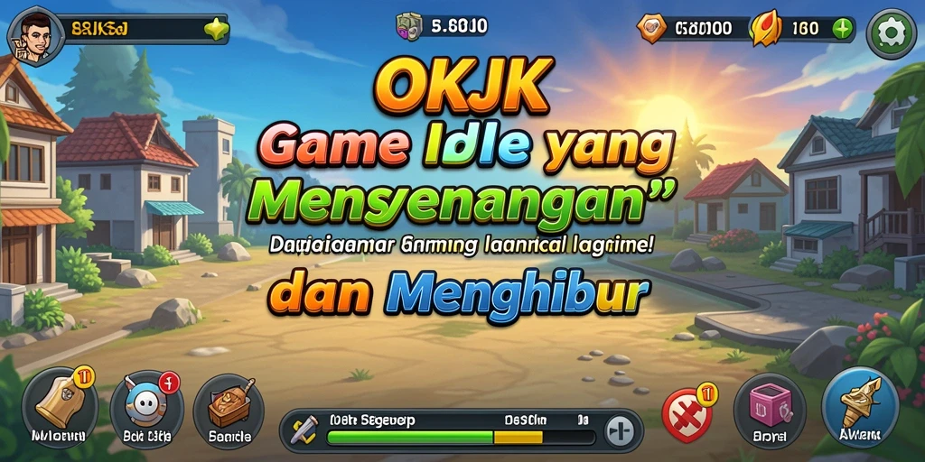 Screenshot gameplay OKJK menampilkan aksi seru dan karakter yang menarik.