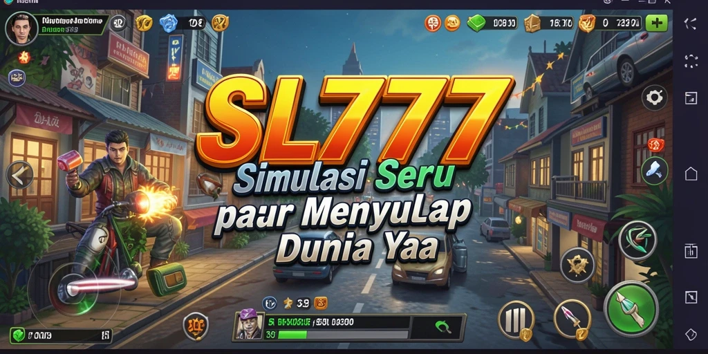 Tampilan gameplay SL777 dengan interaksi karakter yang menarik.